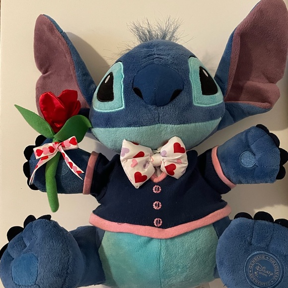 Disney Lilo and Stitch Wedding Valentine’s Day Plush Toy - Picture 4 of 6
